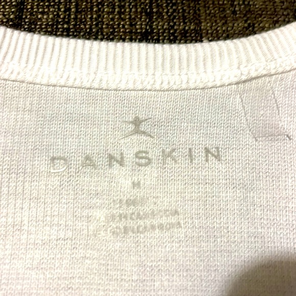 Danskin | Tops | Nwot Ribbed White Tank | Poshmark